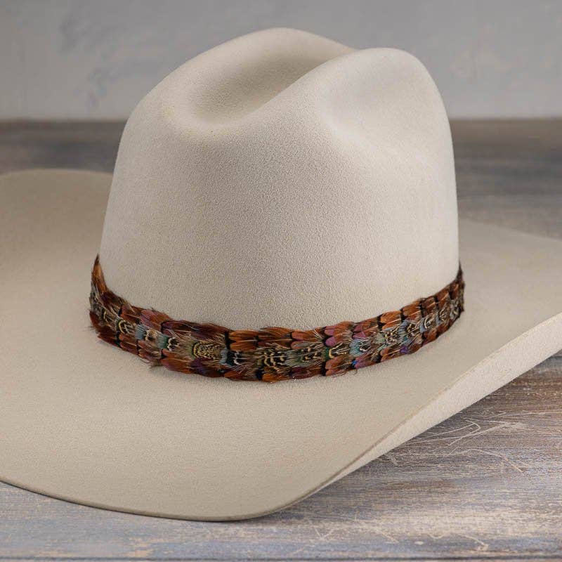 Feather Hat Band - Brazos