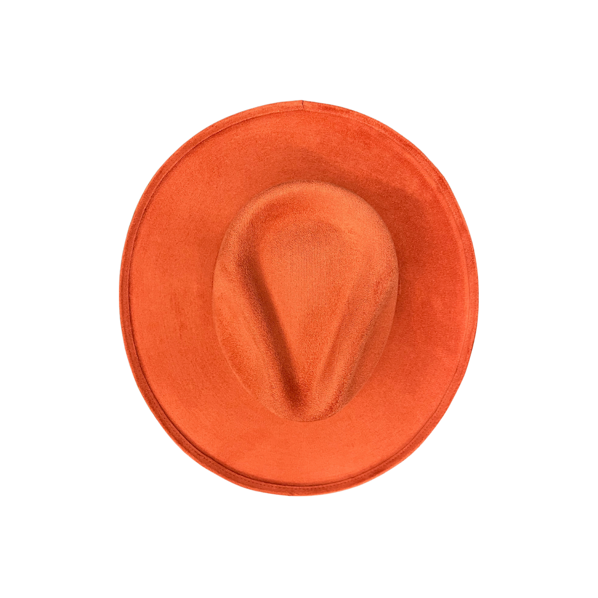 Vegan Pencil Curl Stiff Brim Fedora Hat