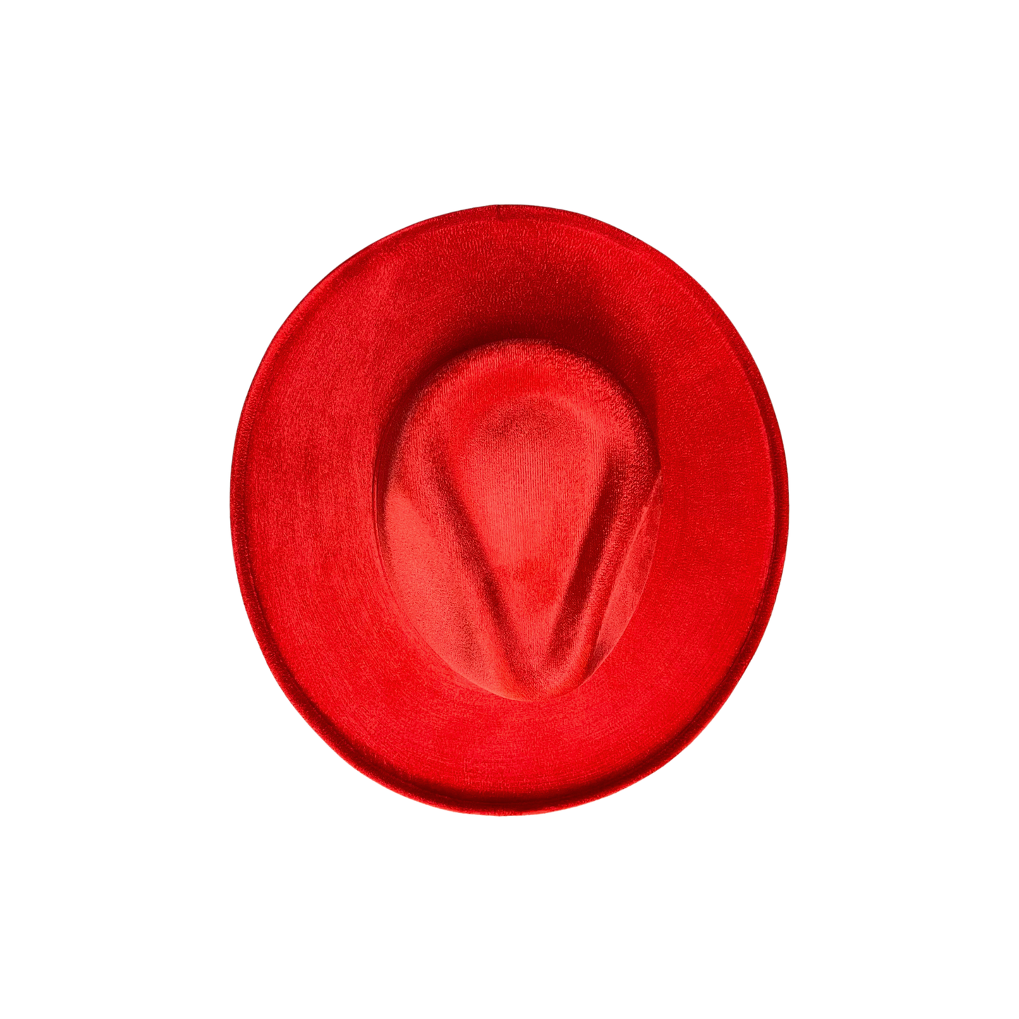 Vegan Pencil Curl Stiff Brim Fedora Hat