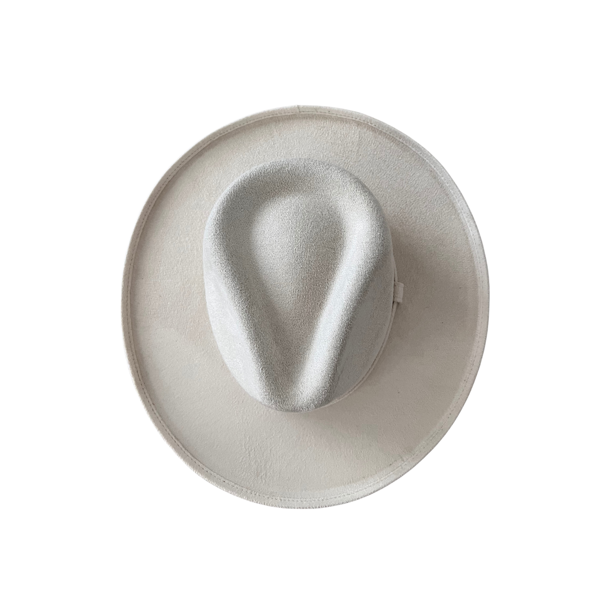 Vegan Pencil Curl Stiff Brim Fedora Hat