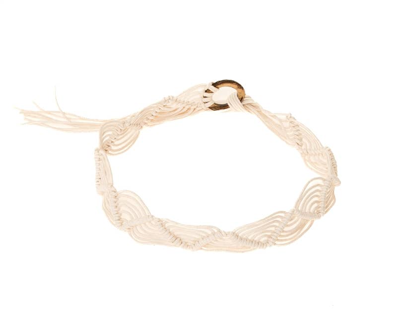 Hat Band - Boho Macrame - New!