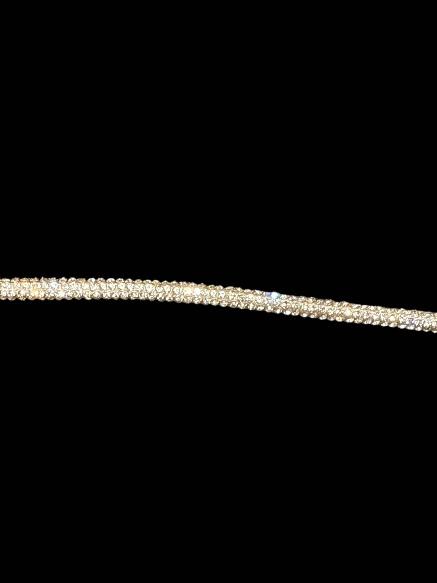 Rhinestone  lace accessory for hats 