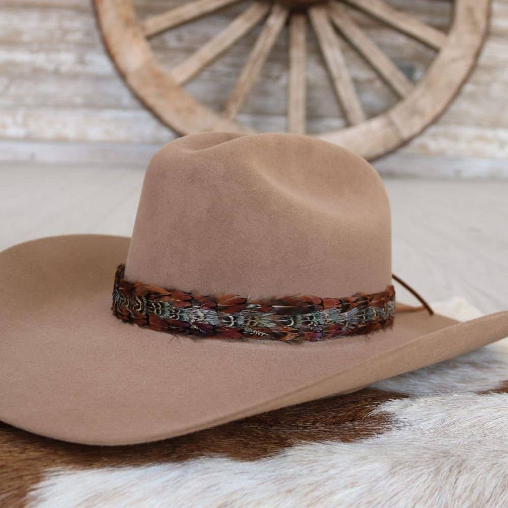 Feather Hat Band - Brazos