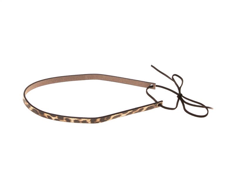 Hat Band - Leopard Print - New
