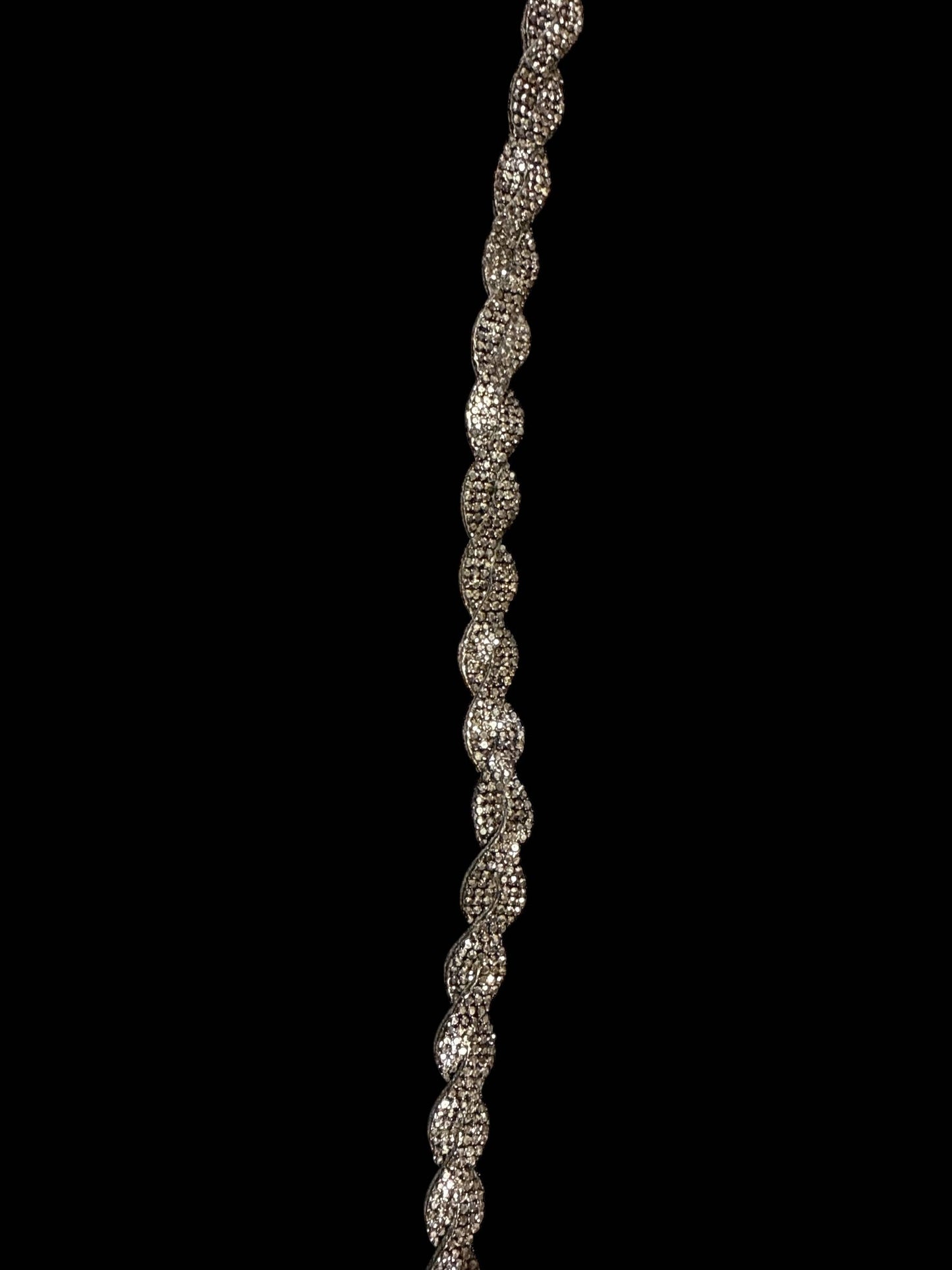 Twisted Rhinestone Band