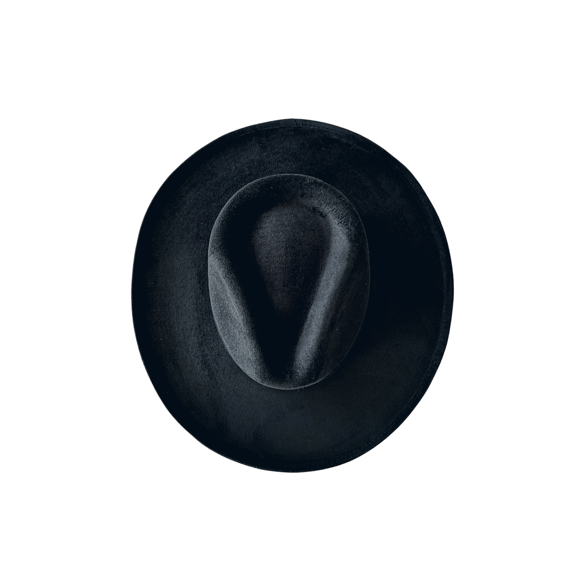 Vegan Pencil Curl Stiff Brim Fedora Hat