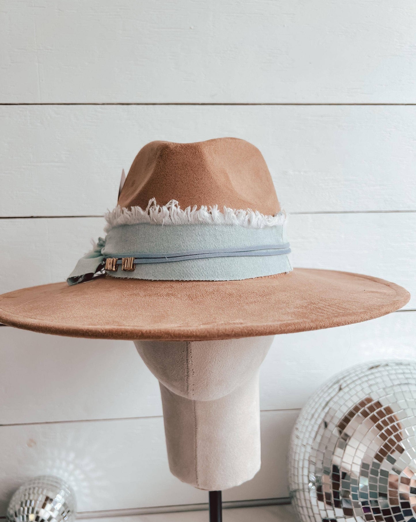 Lucky You Denim - Rancher Style Hat