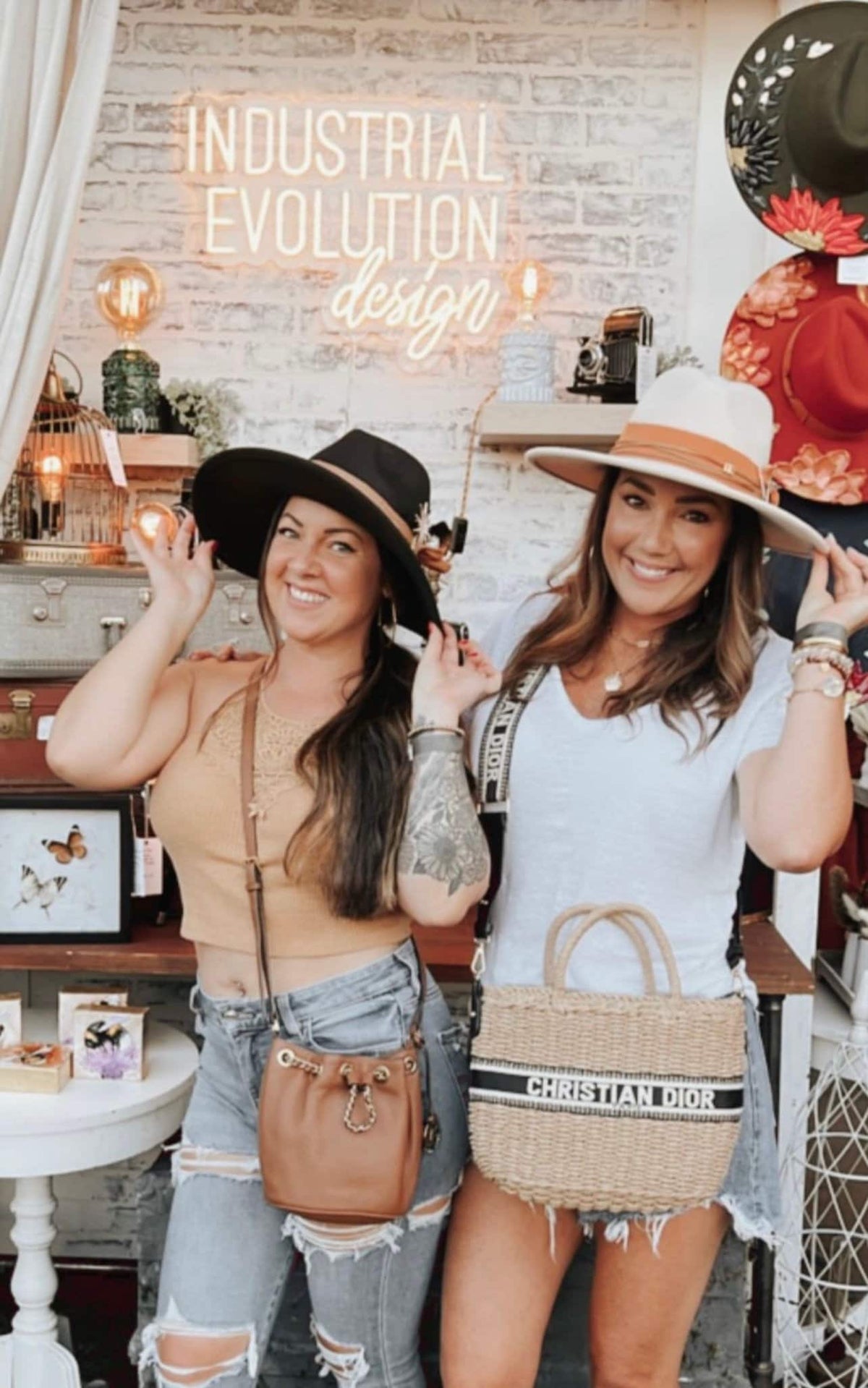 Hat Bar - Denim, Lace Hat Bands