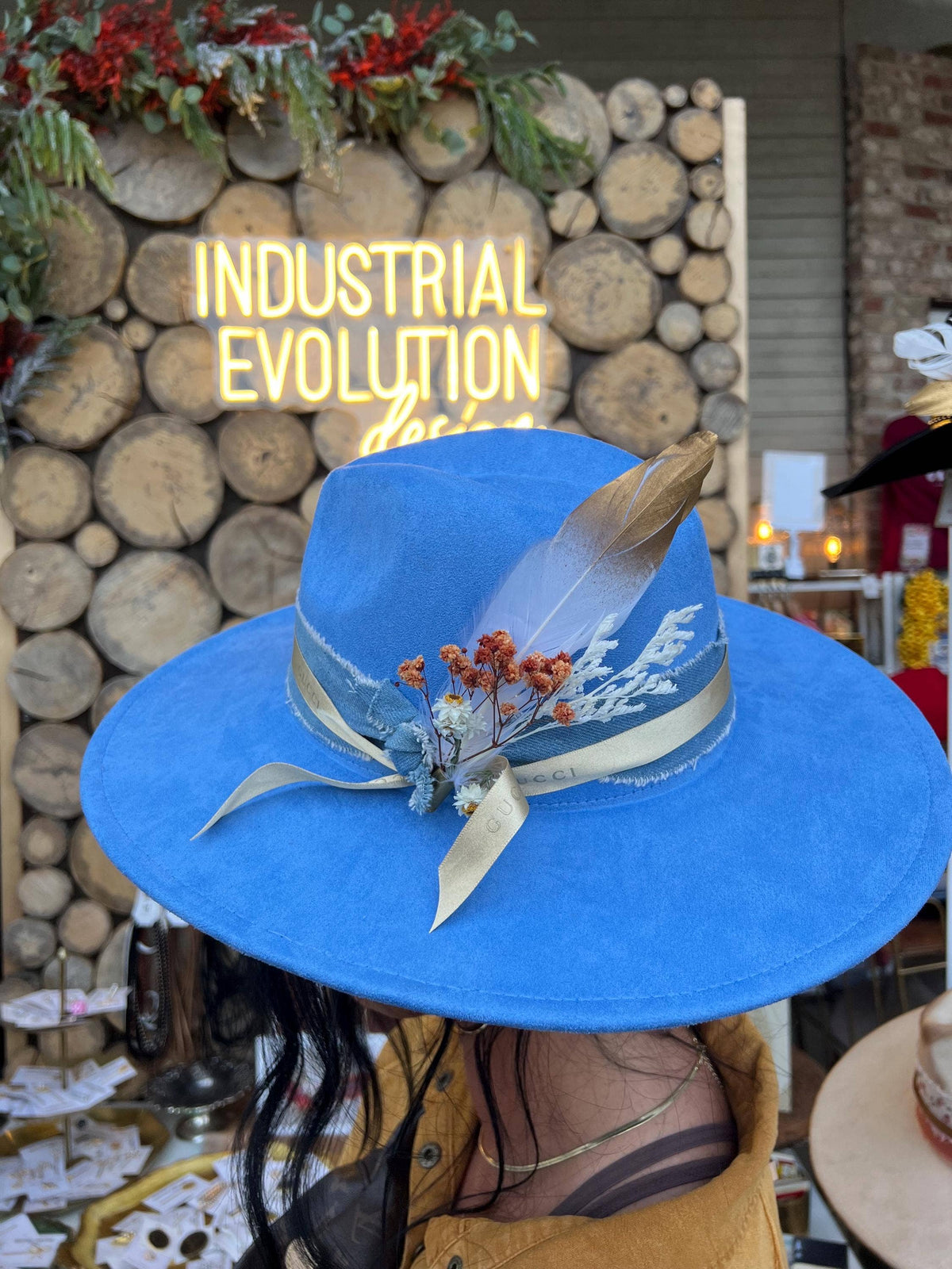 Hat Bar - Denim, Lace Hat Bands