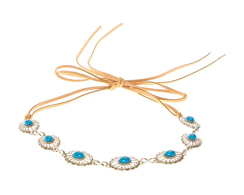 Hat Band - Concho Chain
