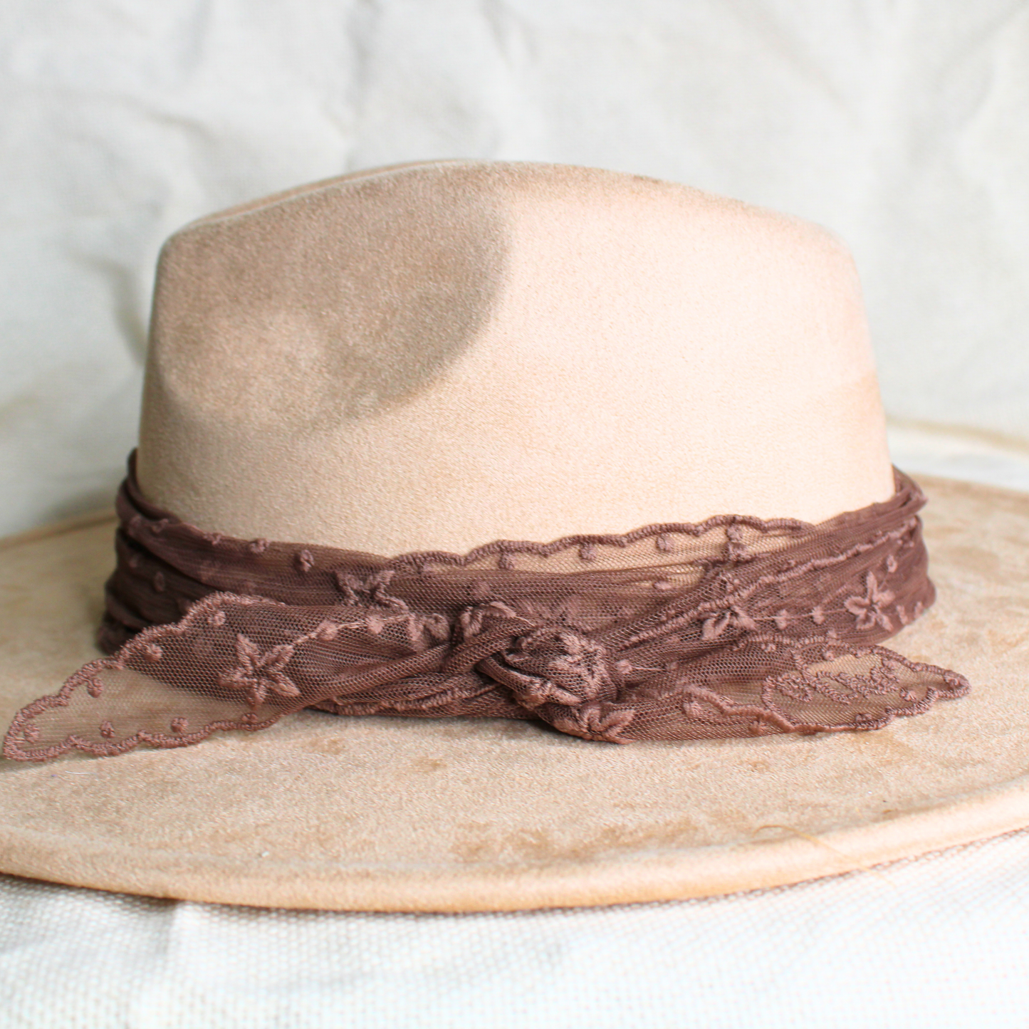Stretch Lace Hat Band-Star