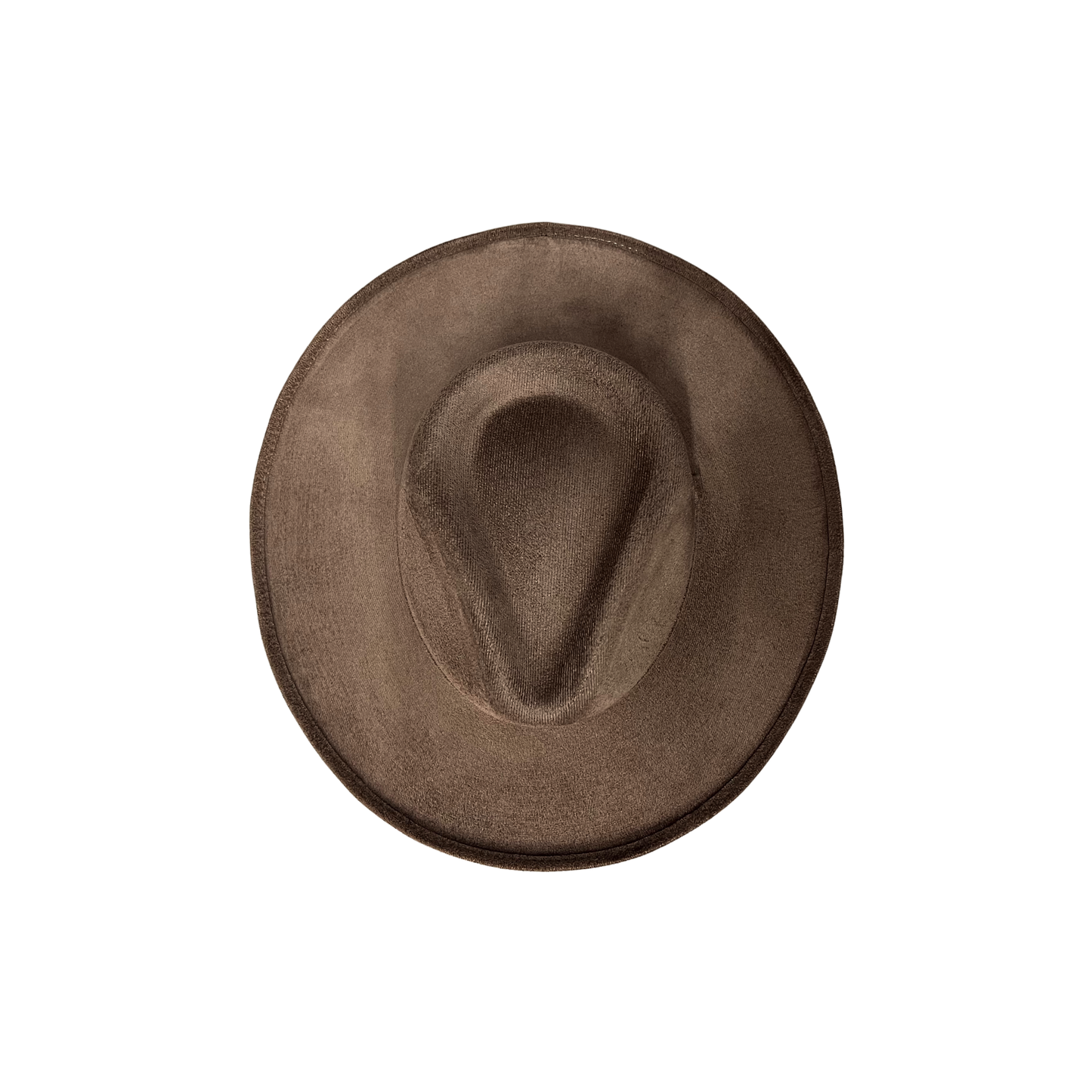 Vegan Pencil Curl Stiff Brim Fedora Hat