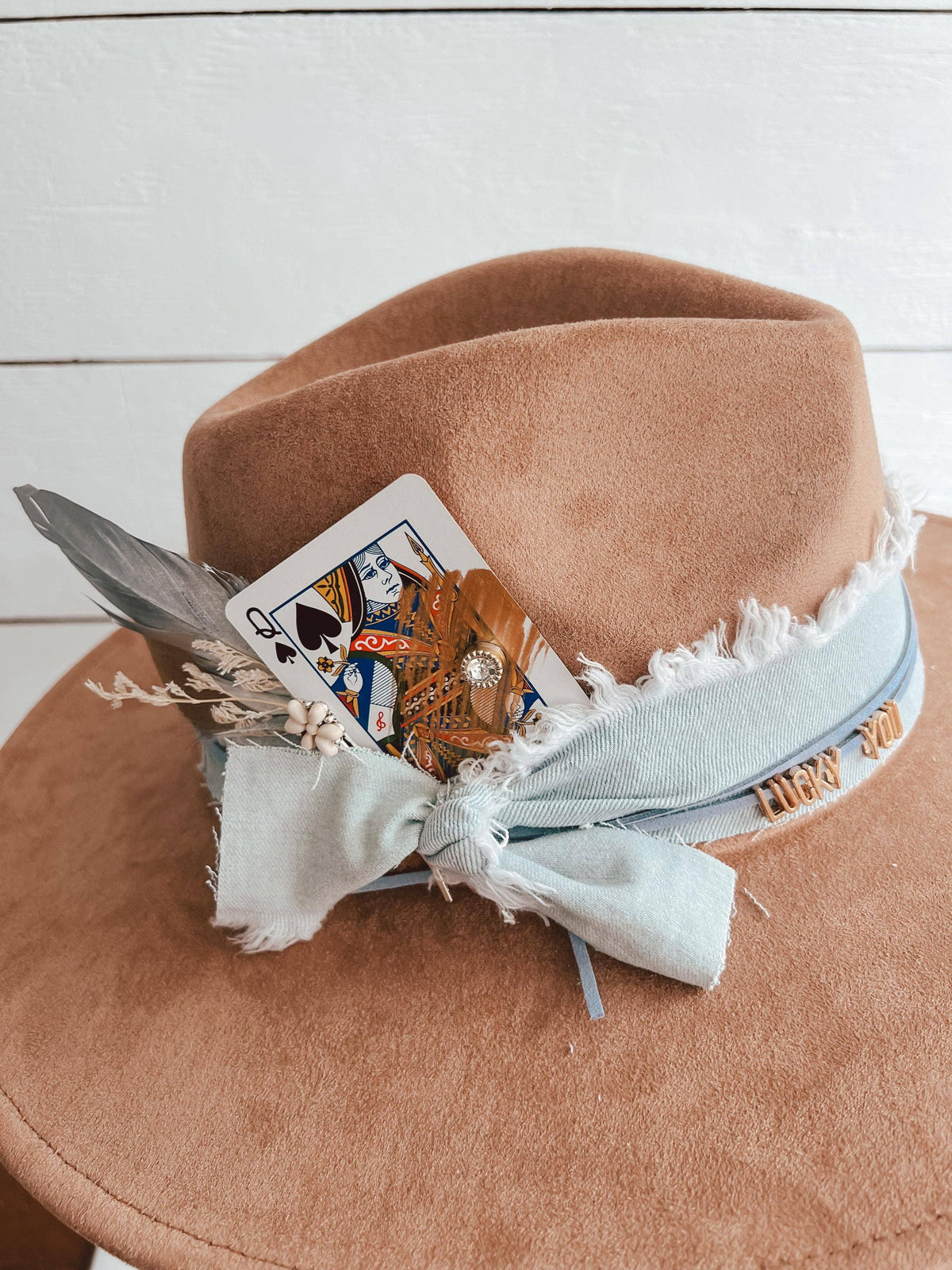 Lucky You Denim - Rancher Style Hat