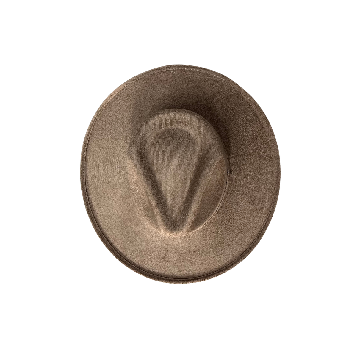 Vegan Pencil Curl Stiff Brim Fedora Hat