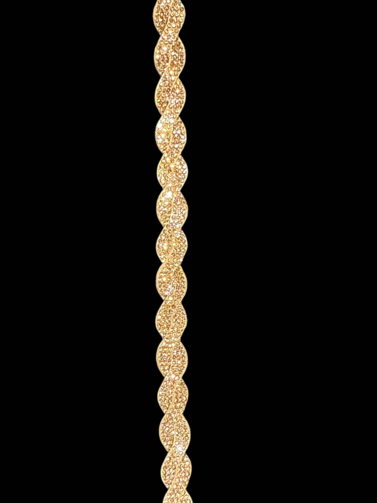 Twisted Rhinestone Band