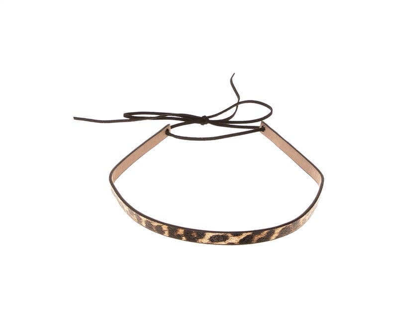 Hat Band - Leopard Print - New