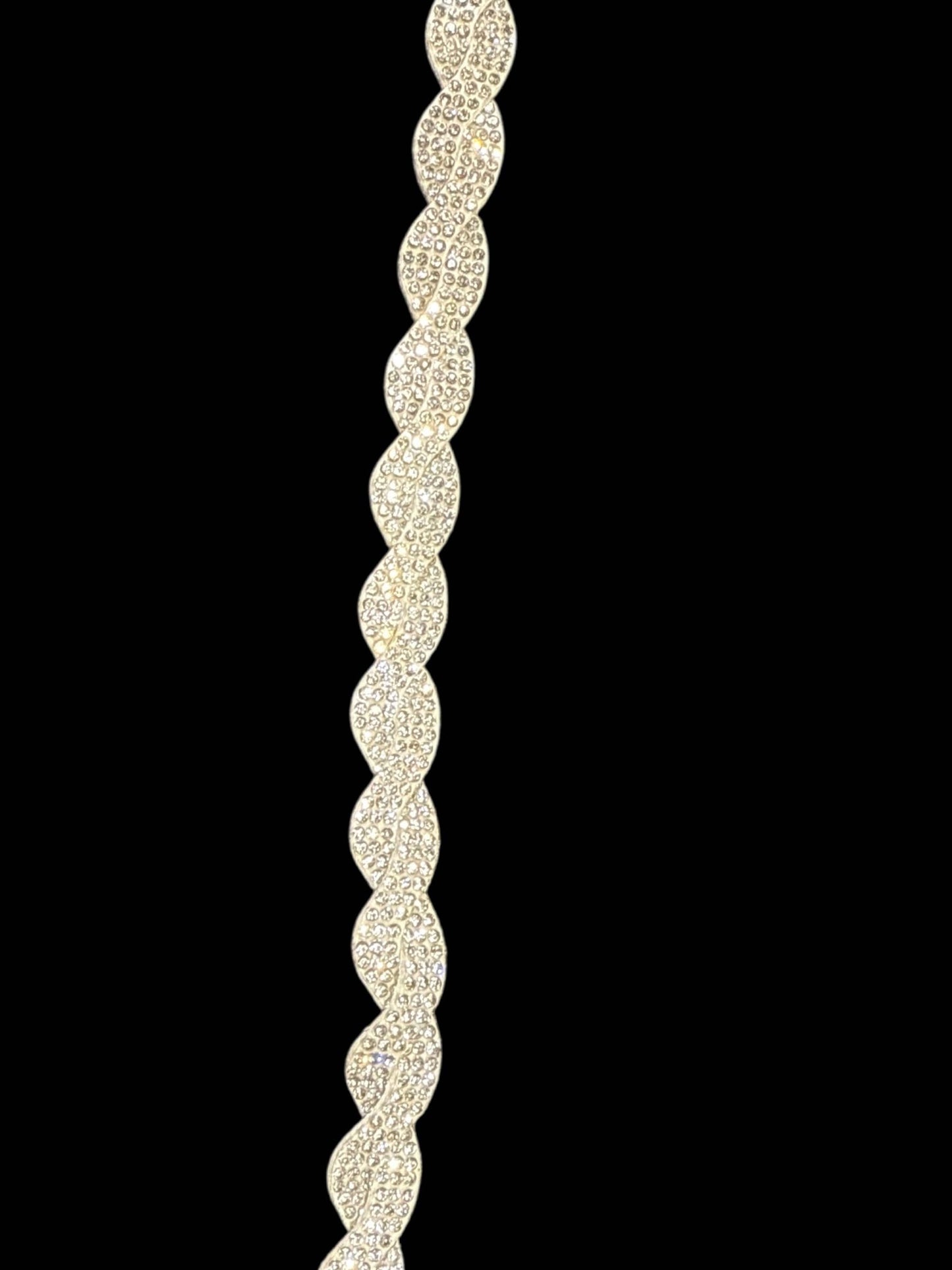 Twisted Rhinestone Band