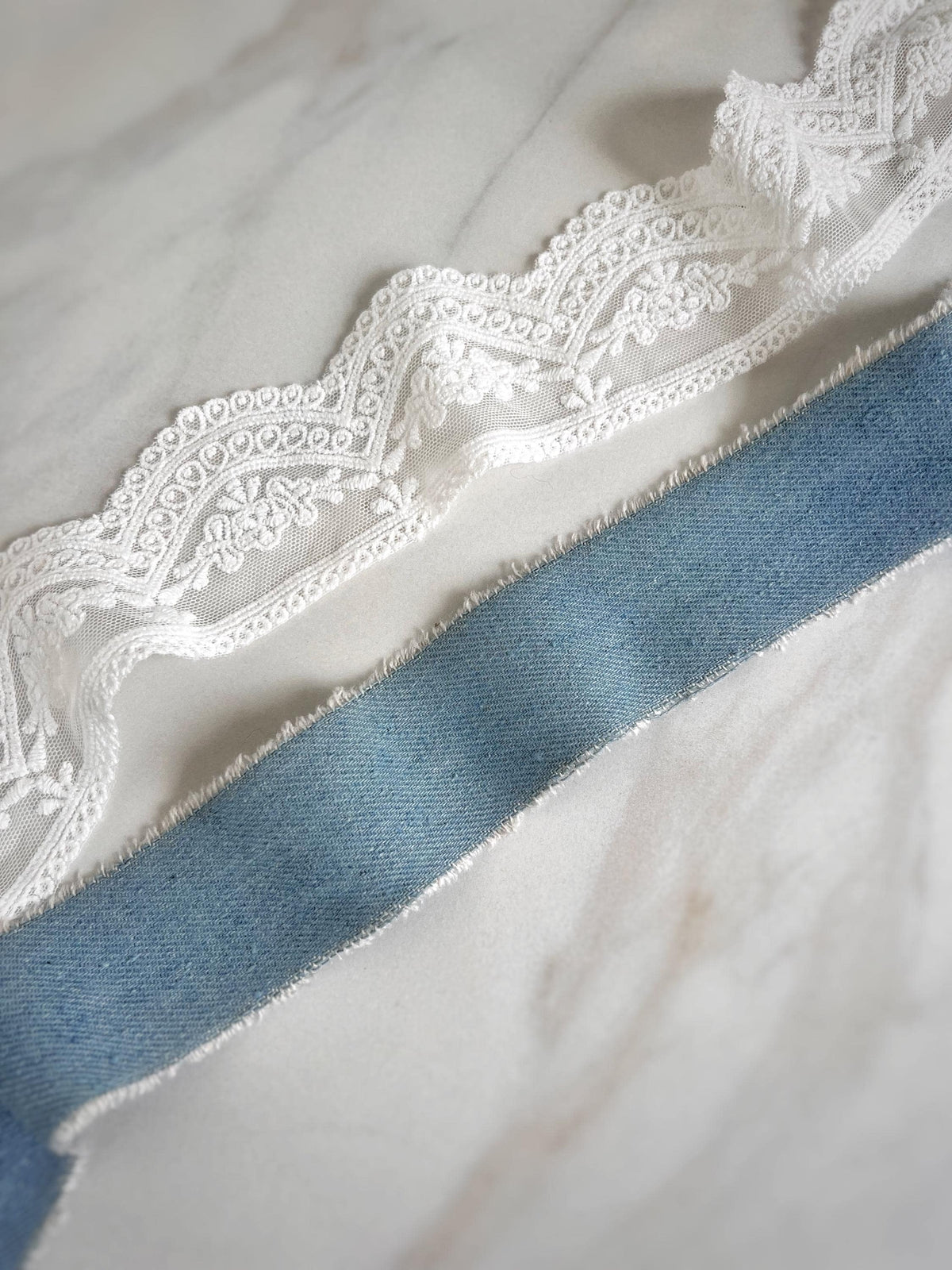 Hat Bar - Denim, Lace Hat Bands