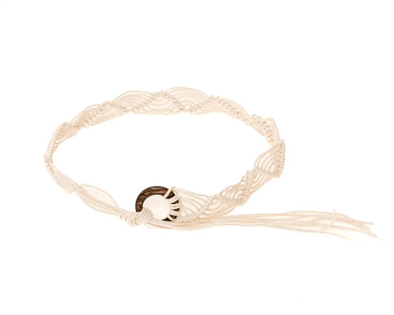 Hat Band - Boho Macrame - New!