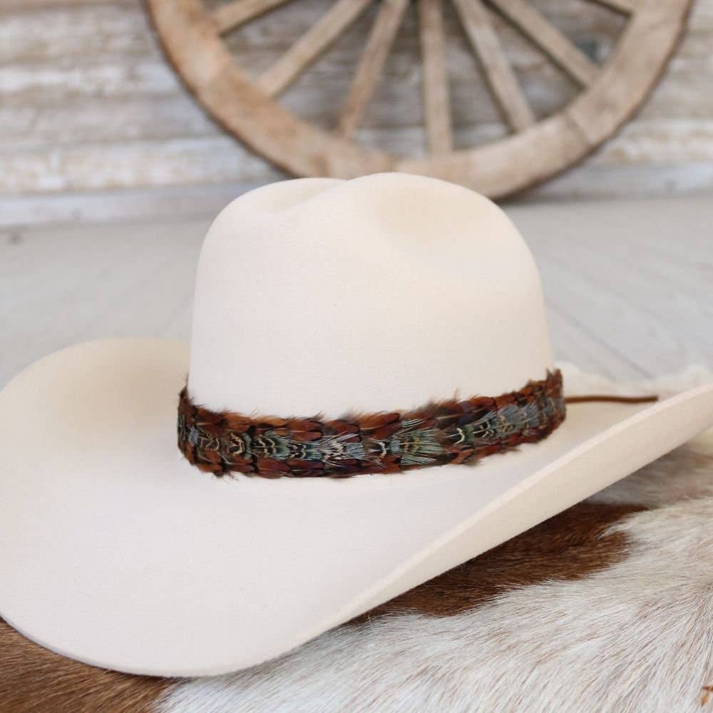 Feather Hat Band - Brazos