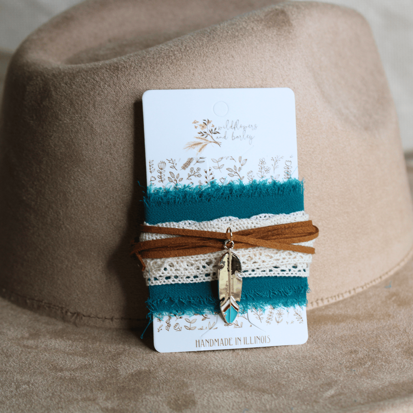 Wildflowers and Barley™ DIY Hat Band Kit | Turquoise Trails