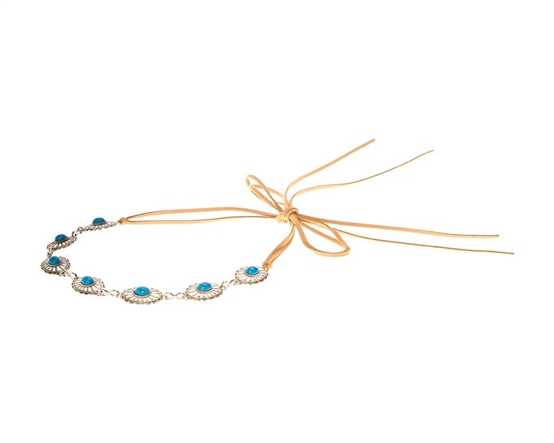 Hat Band - Concho Chain
