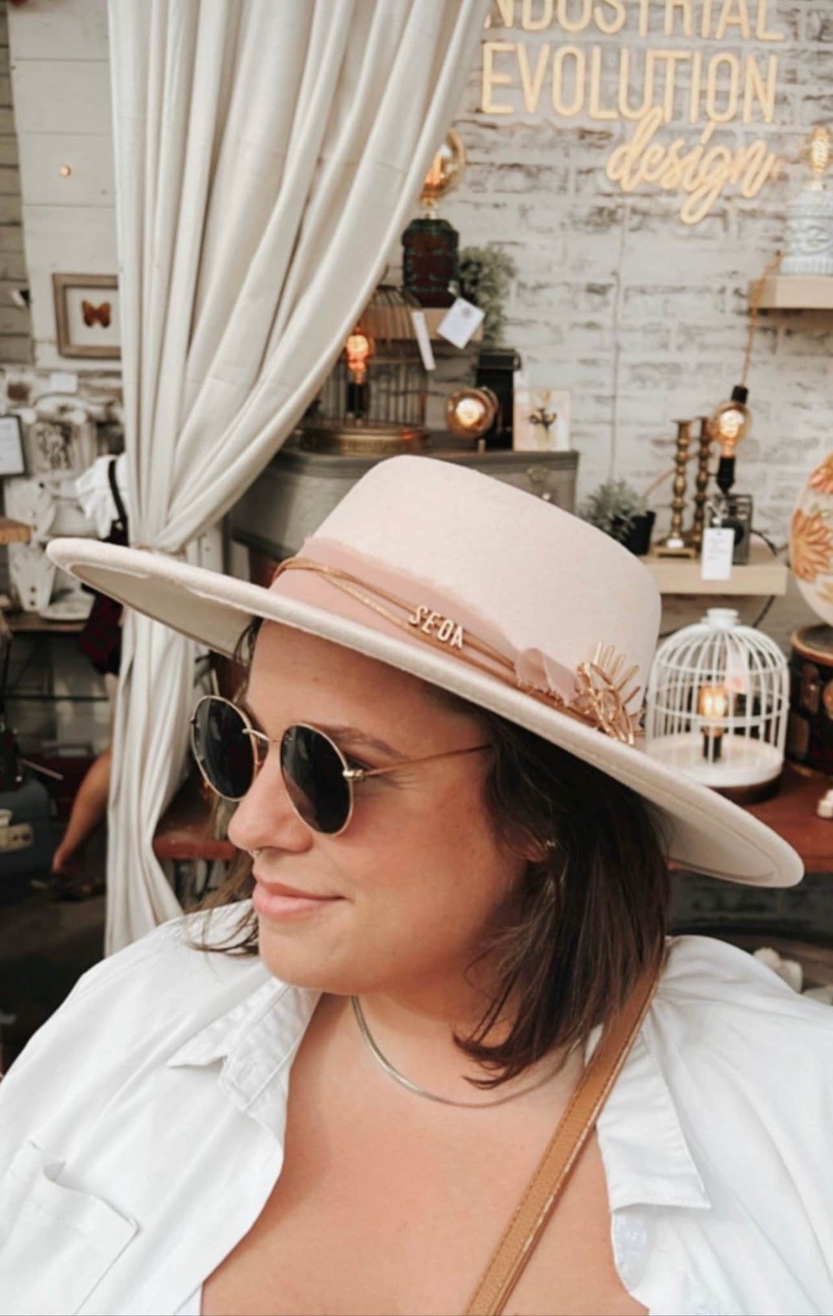 Hat Bar - Denim, Lace Hat Bands