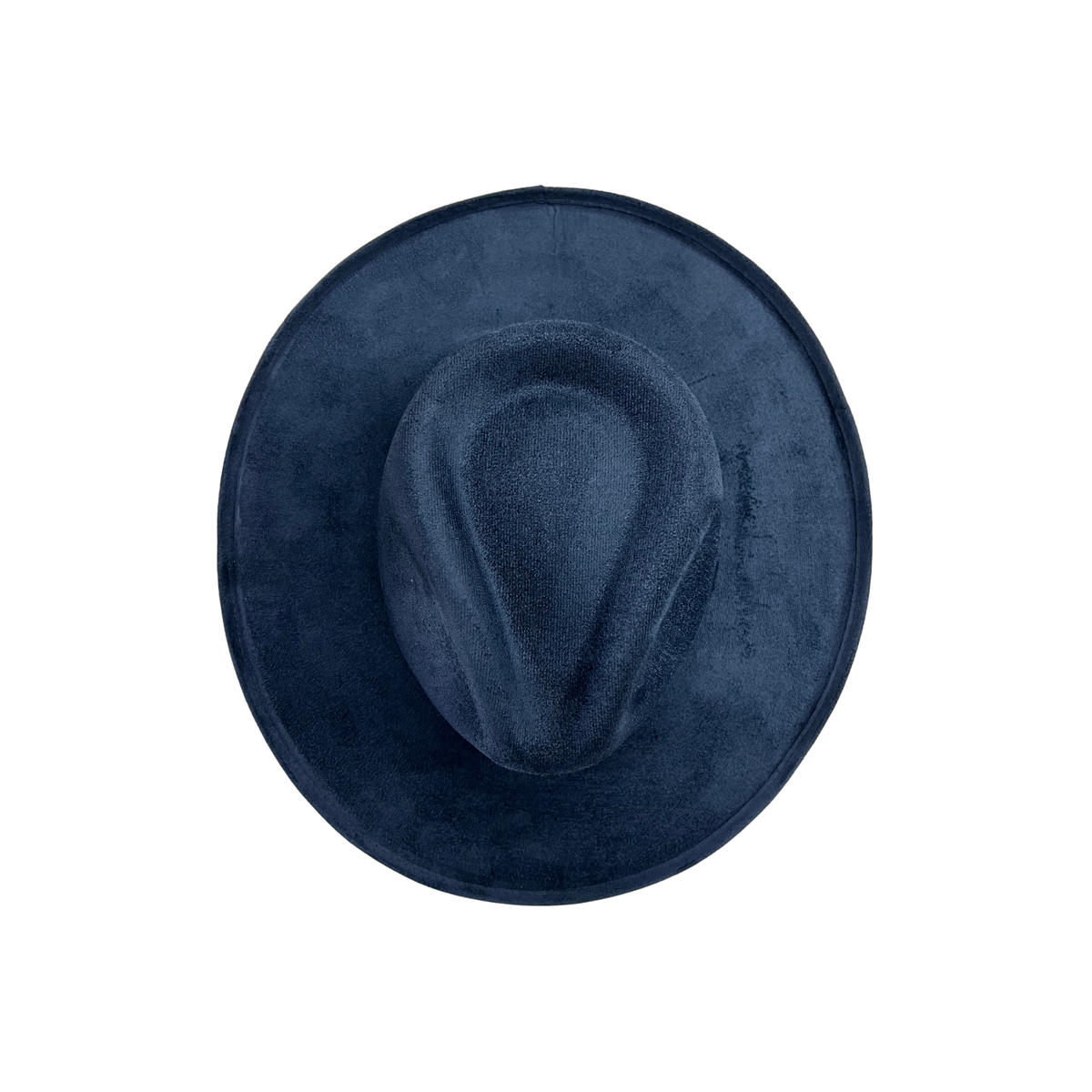 Vegan Pencil Curl Stiff Brim Fedora Hat