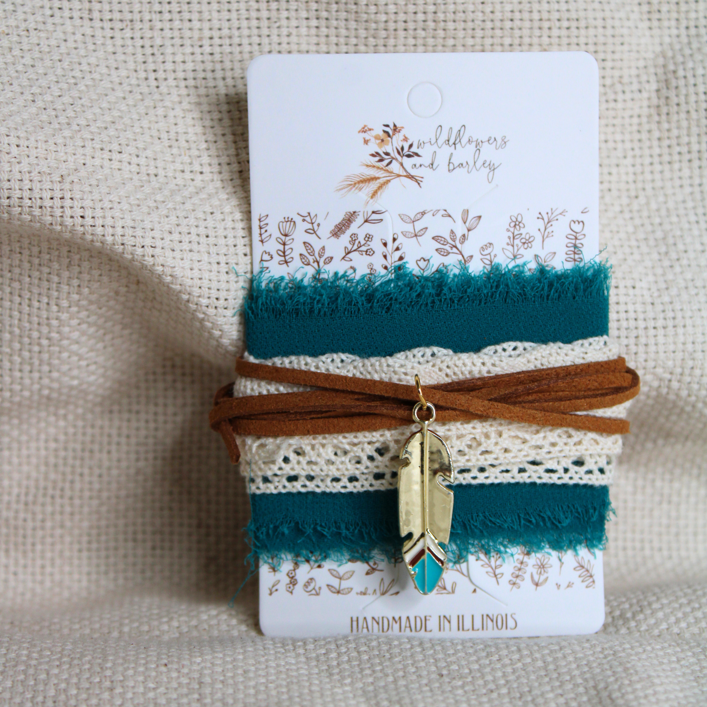 Wildflowers and Barley™ DIY Hat Band Kit | Turquoise Trails