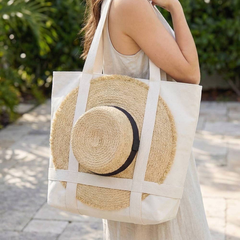Square Hat Carrier Tote Bag