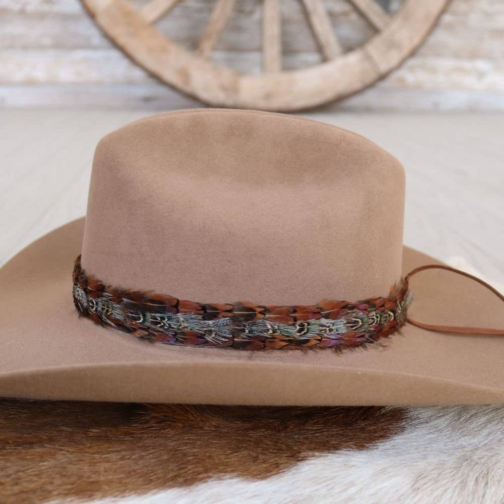 Feather Hat Band - Brazos