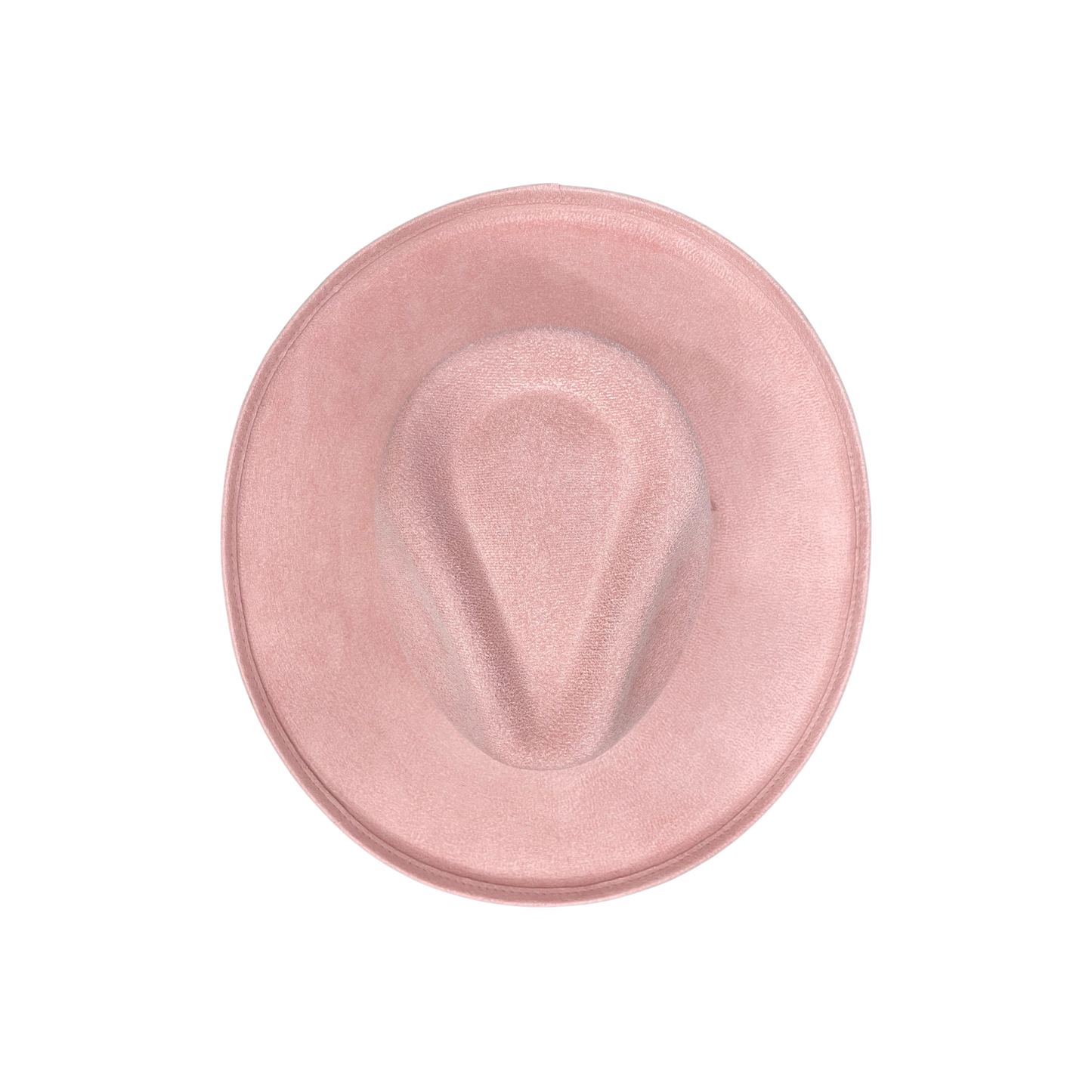 Vegan Pencil Curl Stiff Brim Fedora Hat