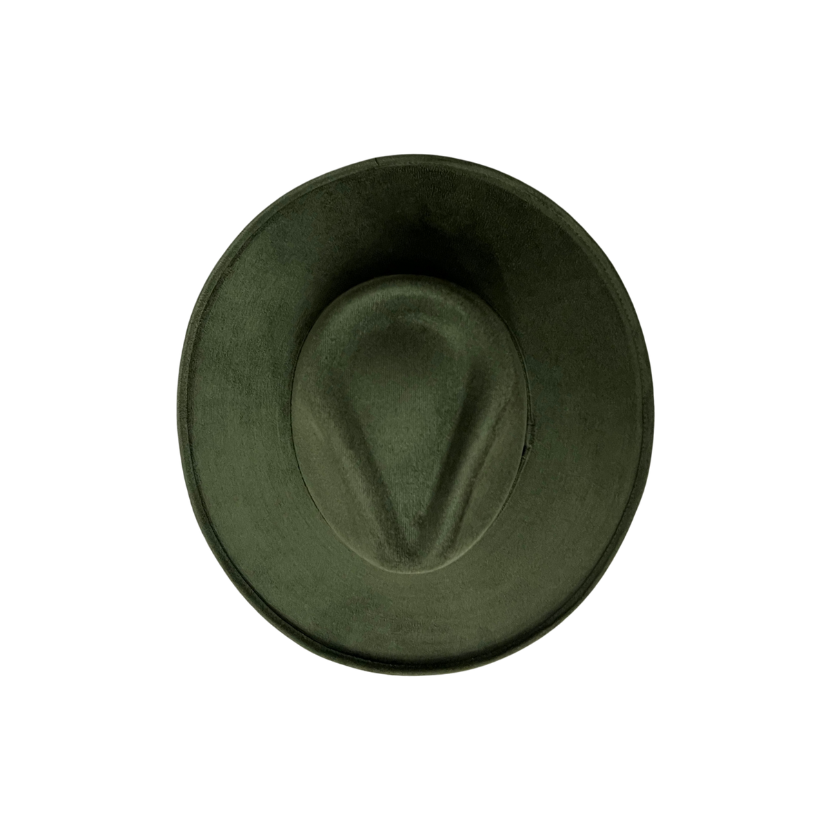 Vegan Pencil Curl Stiff Brim Fedora Hat