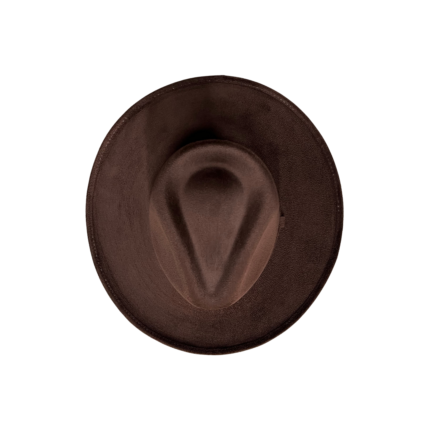 Vegan Pencil Curl Stiff Brim Fedora Hat