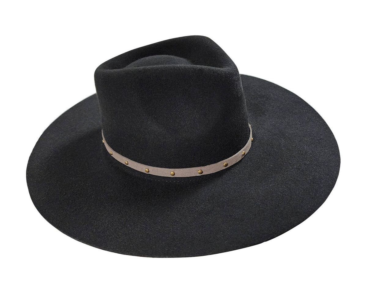Hat Band - Studded Suede - 2 Colors - New
