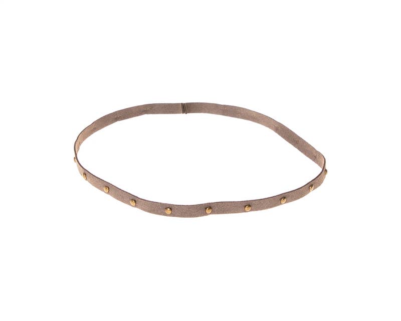 Hat Band - Studded Suede - 2 Colors - New