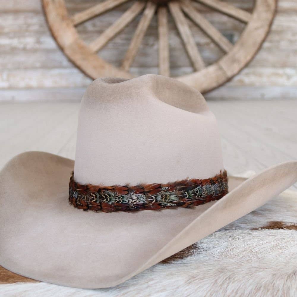 Feather Hat Band - Brazos