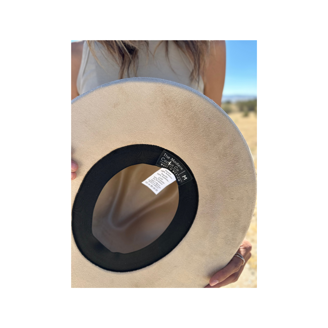 *LARGE* Vegan Suede Rancher Hat