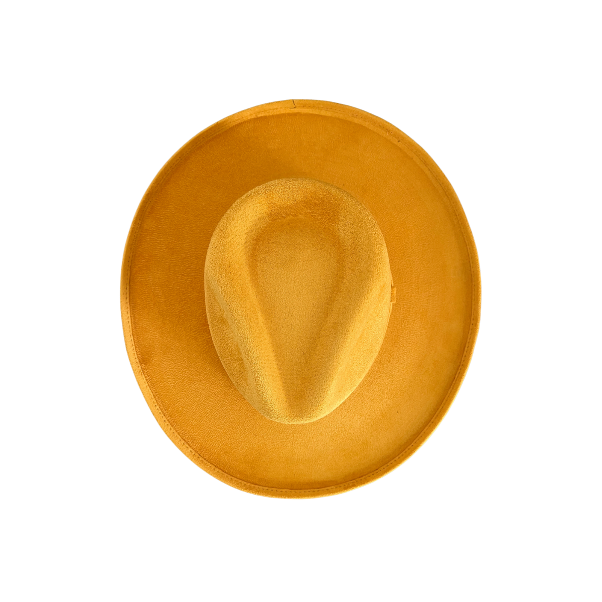 Vegan Pencil Curl Stiff Brim Fedora Hat