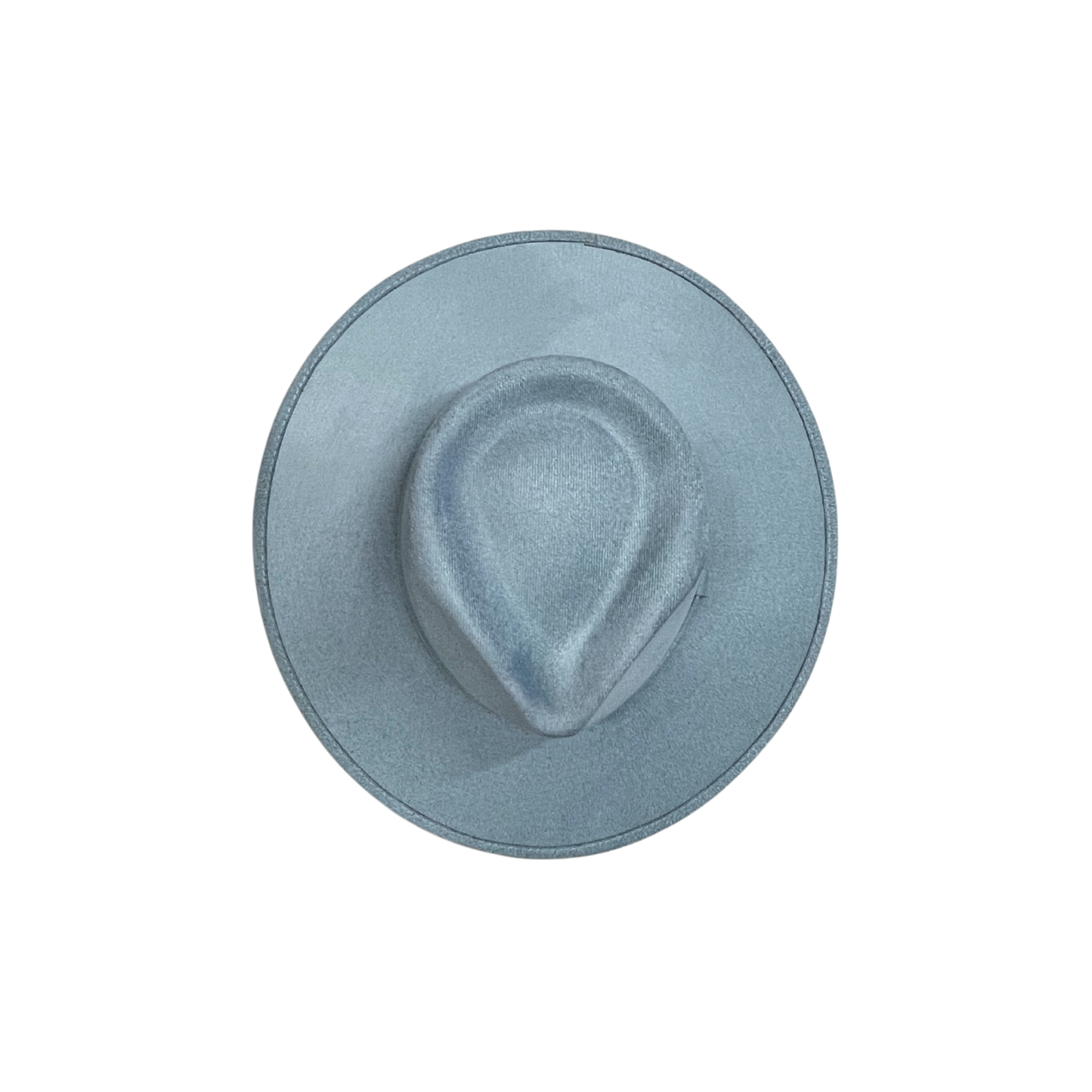 Vegan Suede Tear Drop Hat