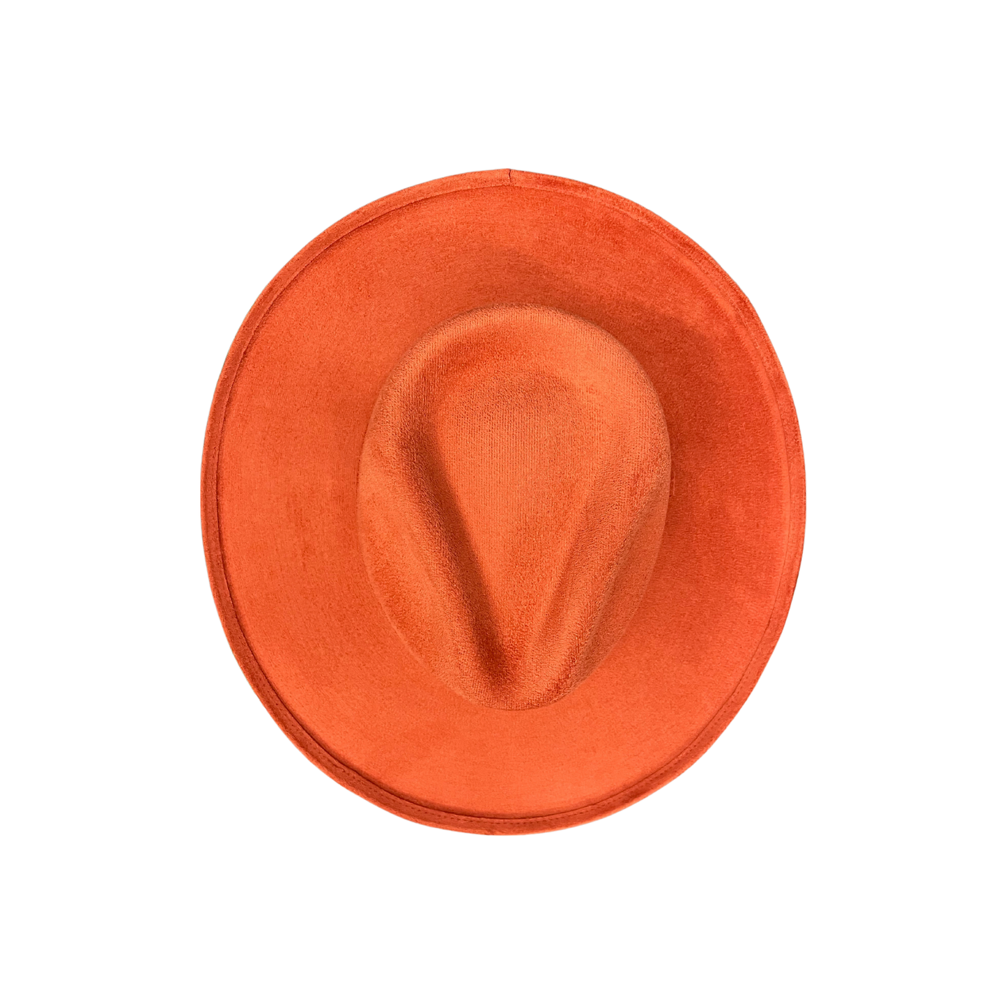 Vegan Pencil Curl Stiff Brim Fedora Hat