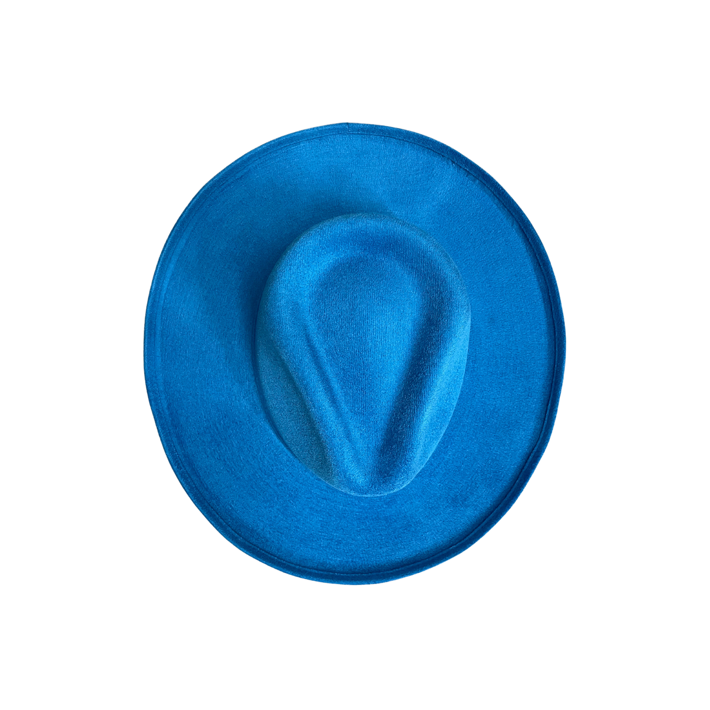 Vegan Pencil Curl Stiff Brim Fedora Hat