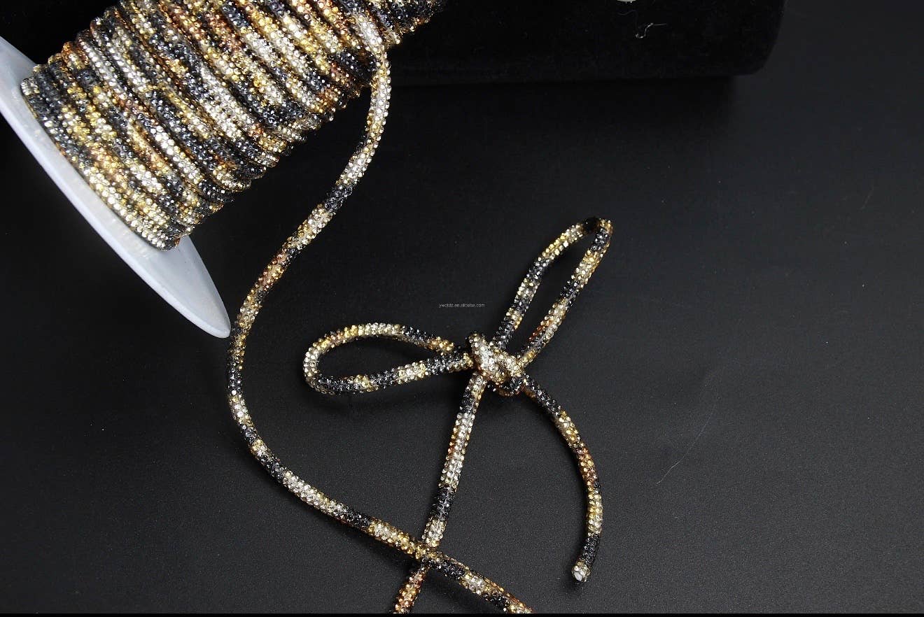 Rhinestone  lace accessory for hats 