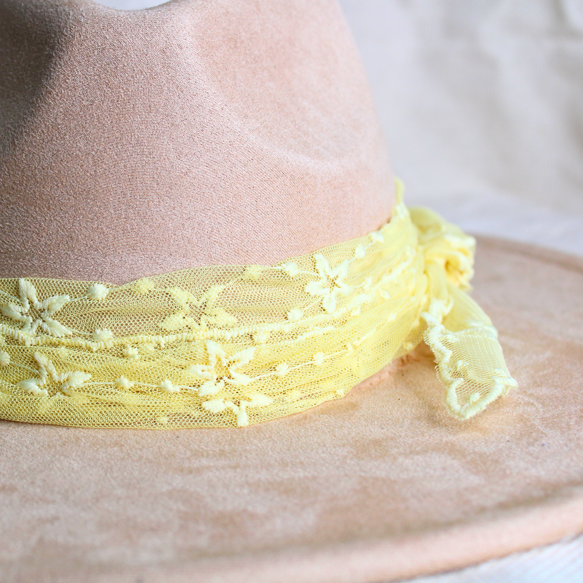 Stretch Lace Hat Band-Star