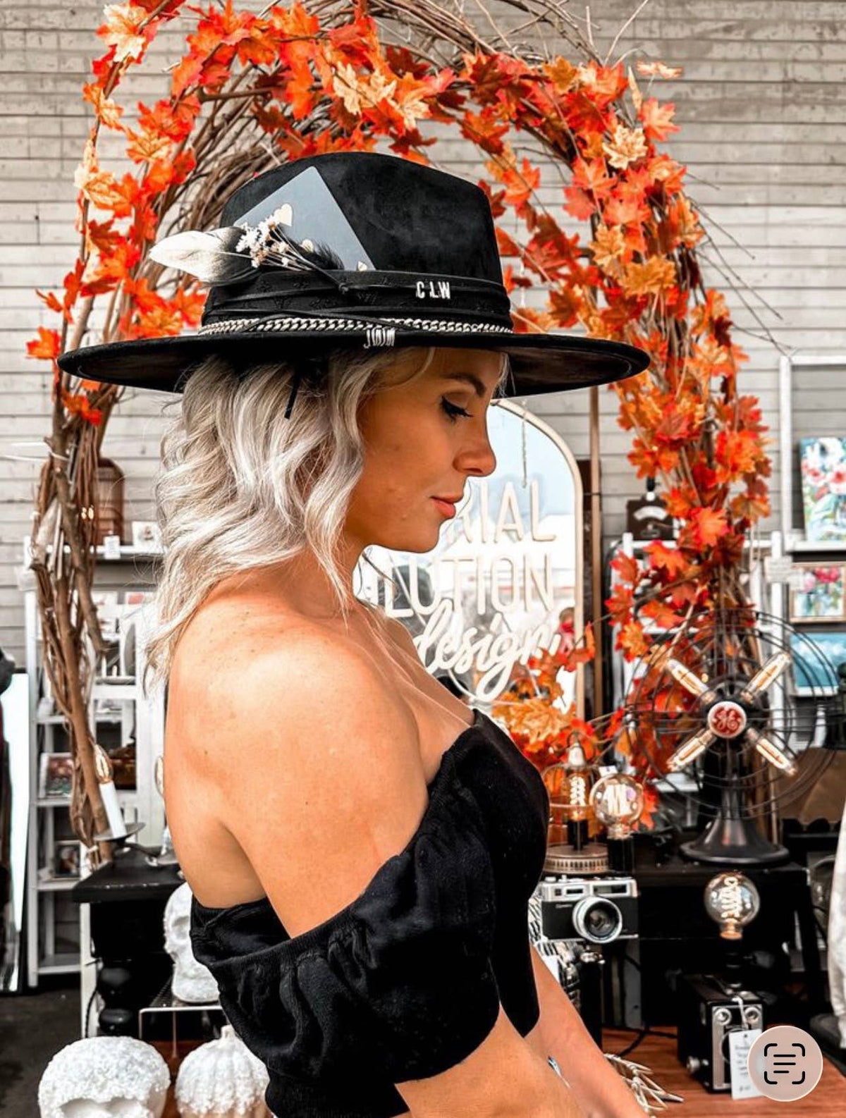 Hat Bar - Vintage Silk Ribbon Hat Band #2